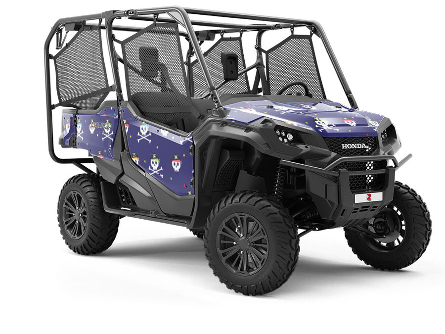 Jolly Roger Pirate Utility Vehicle Vinyl Wrap