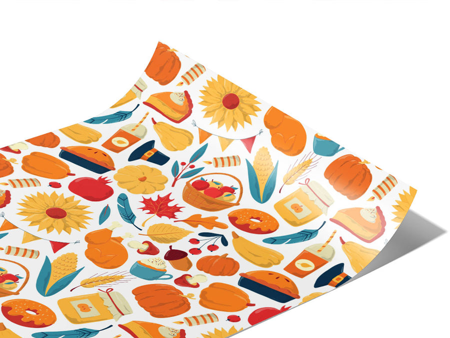 Joyful Bounty Americana Vinyl Wraps~Rwraps Series 914 Digitally Printed Vinyl Wrap~1