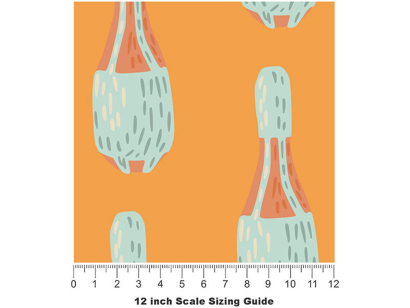 Juggling Pins Circus Vinyl Film Pattern Size 12 inch Scale~Rwraps Juggling Pins Circus Sizing Chart~2