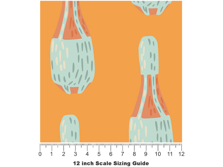 Juggling Pins Circus Vinyl Film Pattern Size 12 inch Scale~Rwraps Juggling Pins Circus Sizing Chart~2