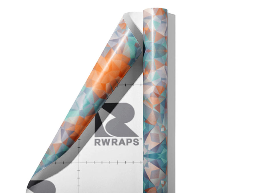 Juice Splash Tile Wrap Film Sheets~Rwraps Series 914 Juice Splash Tile Scrolled Sheet~4