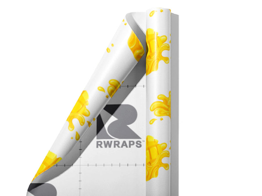 Juicy Cubes Fruit Wrap Film Sheets~Rwraps Series 914 Juicy Cubes Fruit Scrolled Sheet~3