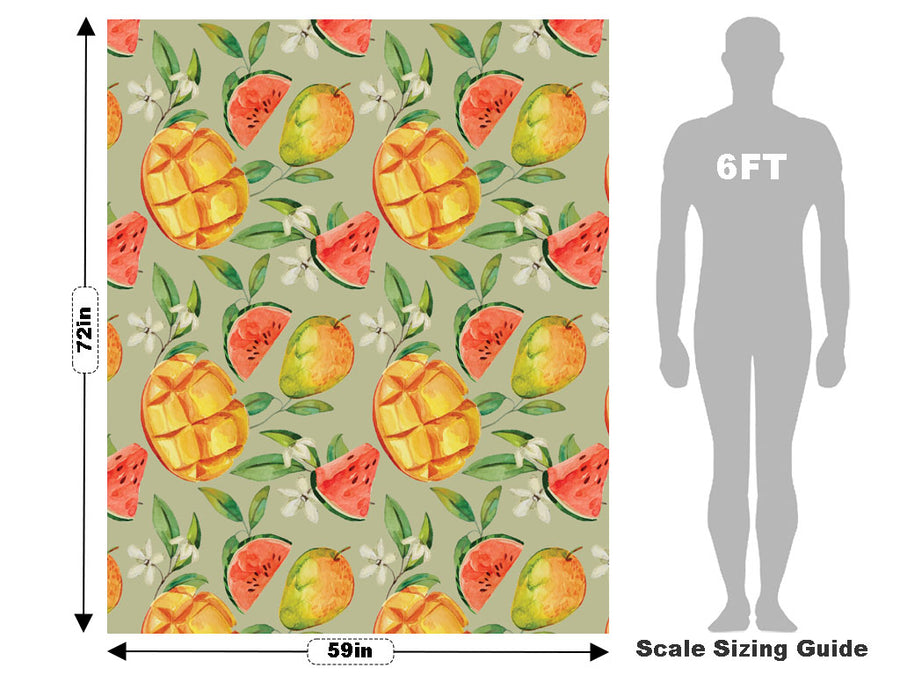 Juicy Sweet Fruit Vehicle Wrap Scale~Rwraps Series 914 Juicy Sweet Fruit Measurements~1