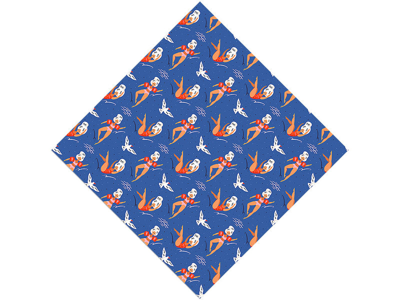 Jump In Summertime Vinyl Wrap Pattern