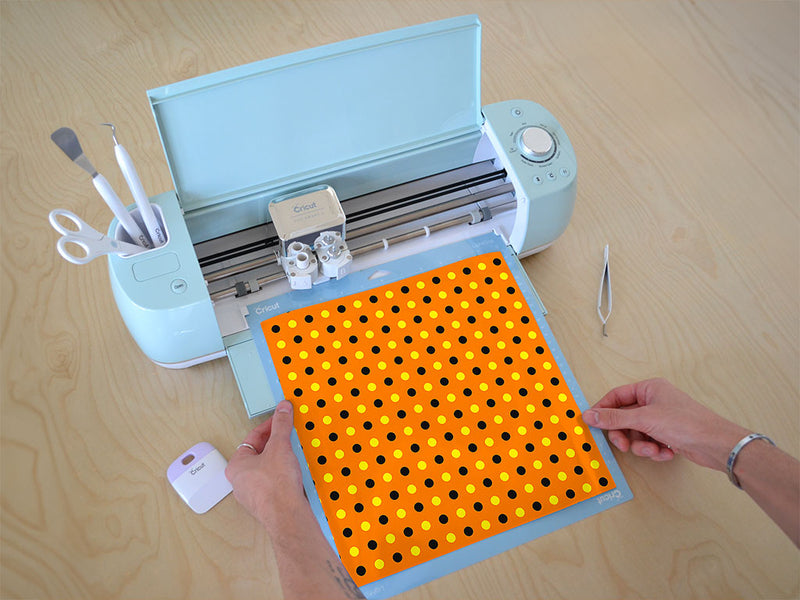 jump scare polka dot Cricut Compatible Vinyl