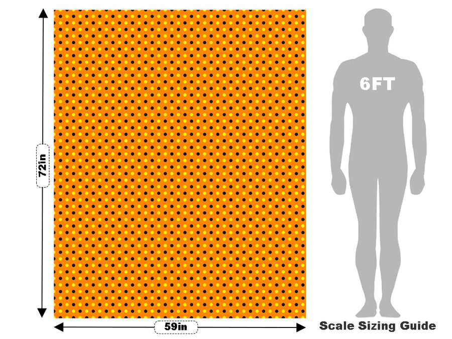 Jump Scare Polka Dot Vehicle Wrap Scale~Rwraps Series 914 Jump Scare Polka Dot Measurements~1
