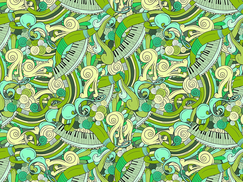 Jungle Chords Music Vinyl Wrap Pattern~Rwraps Series 914 Digitally Printed Vinyl Wrap~0