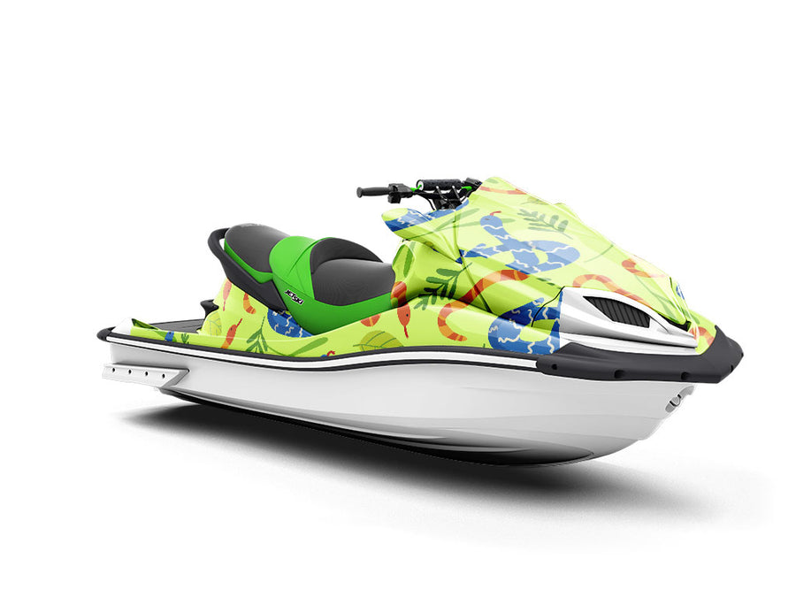 Jungle Journey Reptile Jet Ski Vinyl Customized Wrap