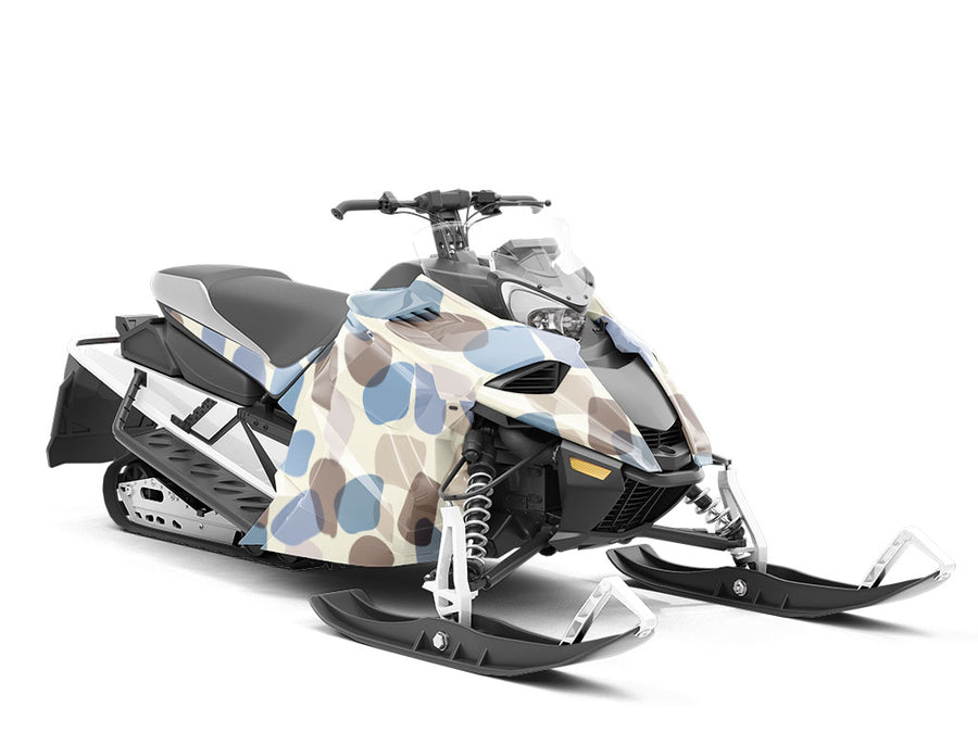 Jungle Mud Cobblestone Custom Wrapped Snowmobile