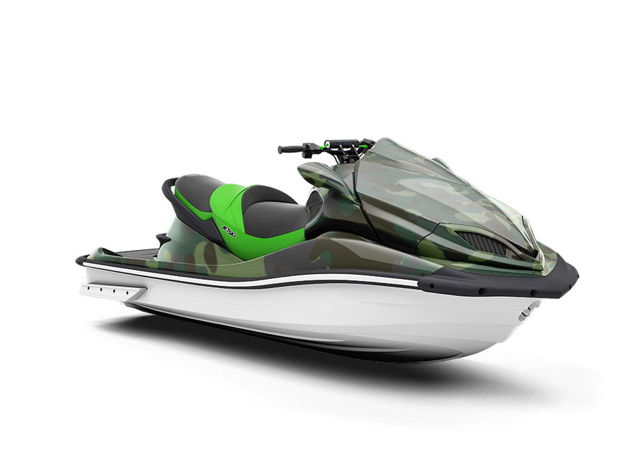 Juniper Multicam Camouflage Jet Ski Vinyl Customized Wrap
