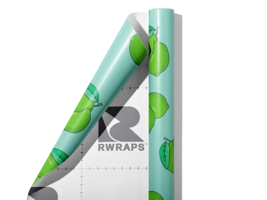 Kaffir Fruit Wrap Film Sheets~Rwraps Series 914 Kaffir Fruit Scrolled Sheet~3