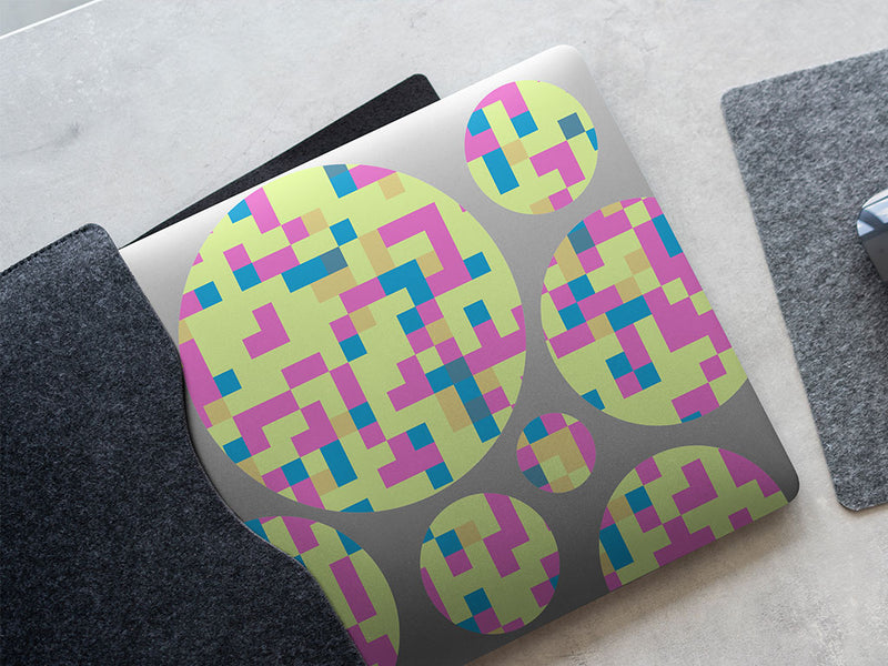 kalamata olive pixel DIY Laptop Stickers