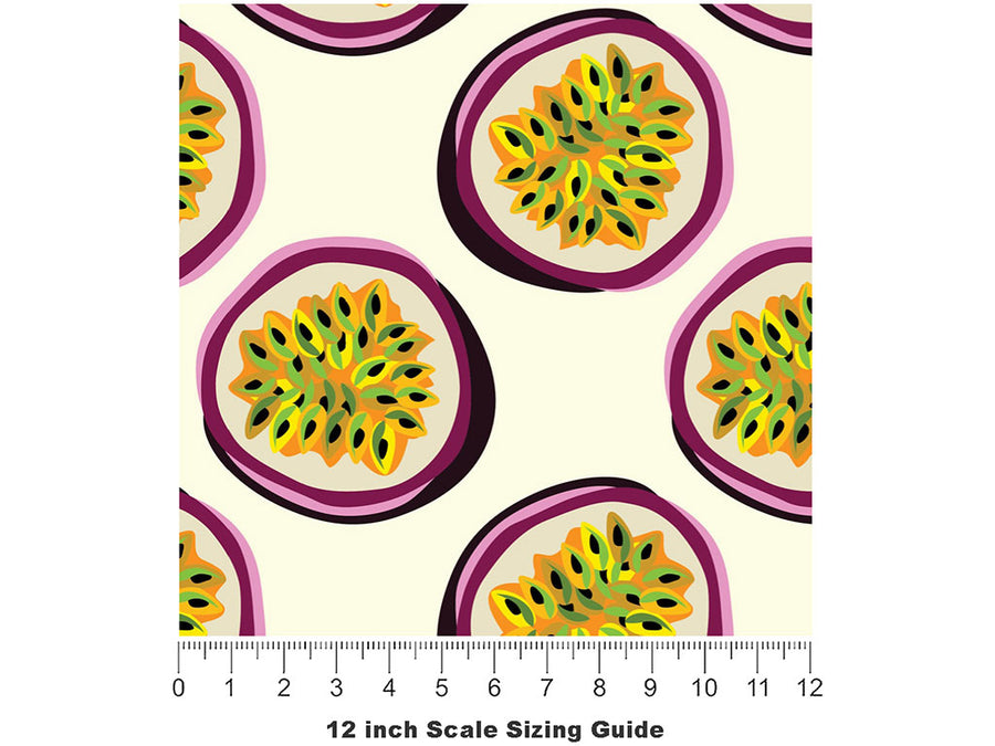 Kens Red Fruit Vinyl Film Pattern Size 12 inch Scale~Rwraps Kens Red Fruit Sizing Chart~2