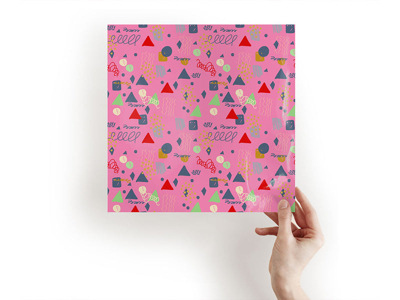 kept woman abstract geometric Craft Sheets