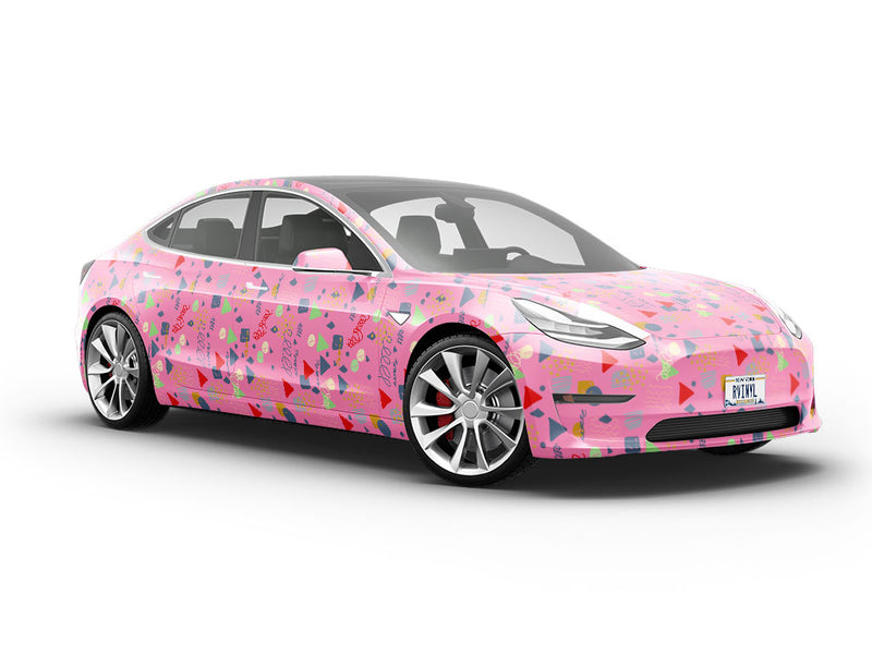Kept Woman Abstract Vehicle Vinyl Wrap