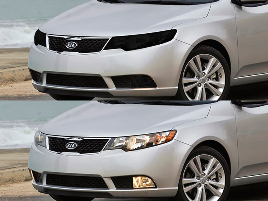 kia forte 2010-2013 Headlight Tint Appearance