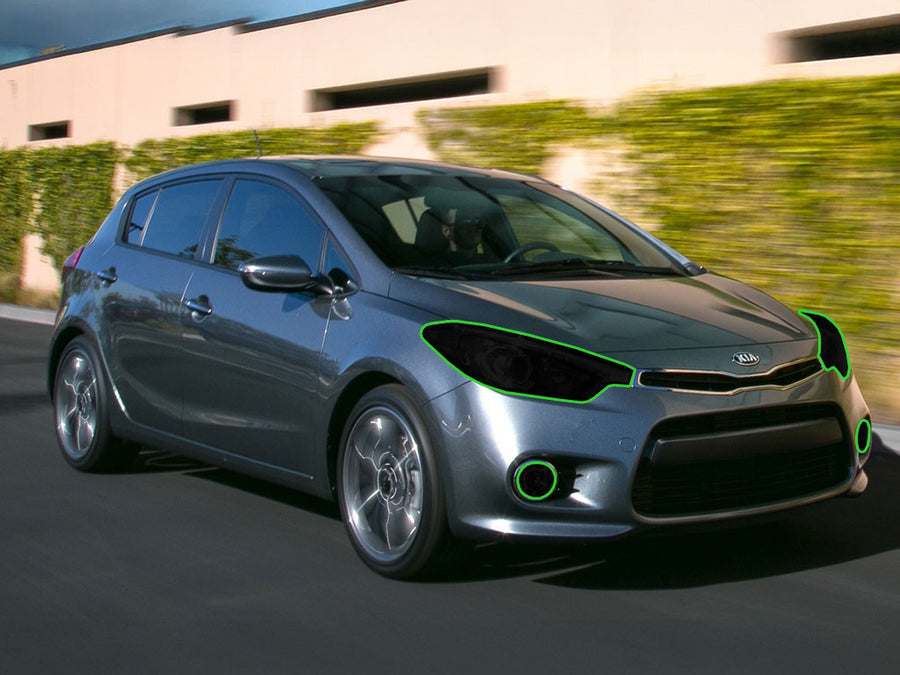 kia forte 2014-2016 (forte5) Headlight Tint Location