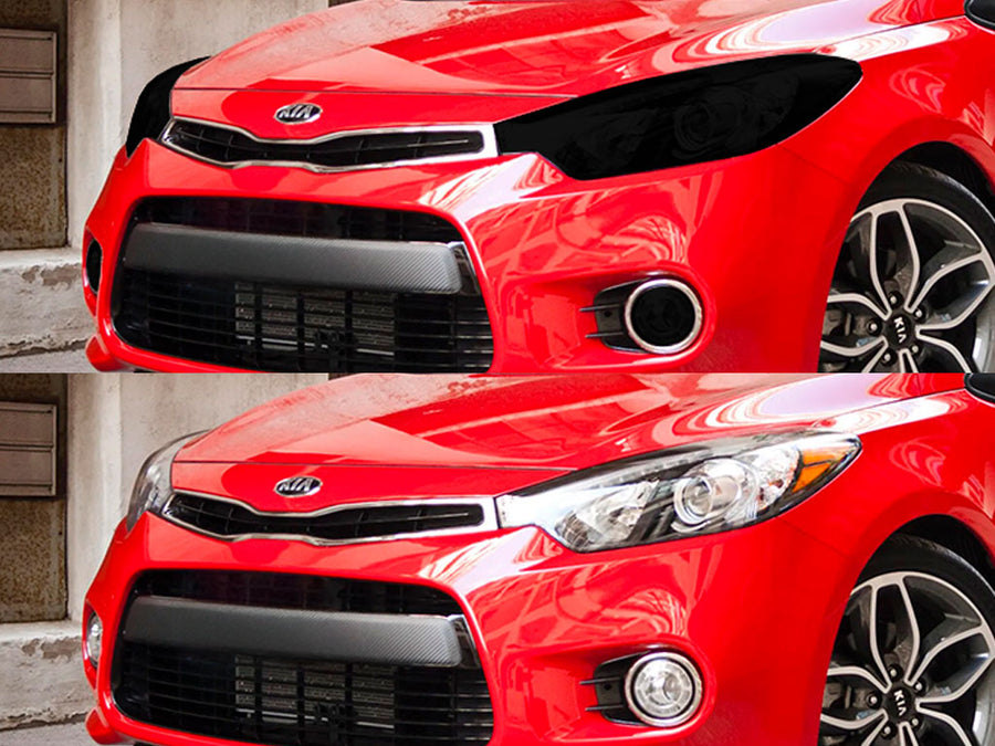 kia forte 2014-2016 (koup) Headlight Tint Appearance