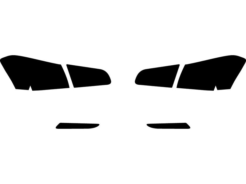 forte (koup) Precut Tail Light Tint Diagram