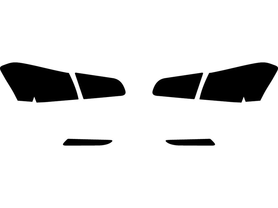 forte (koup) Precut Tail Light Tint Diagram