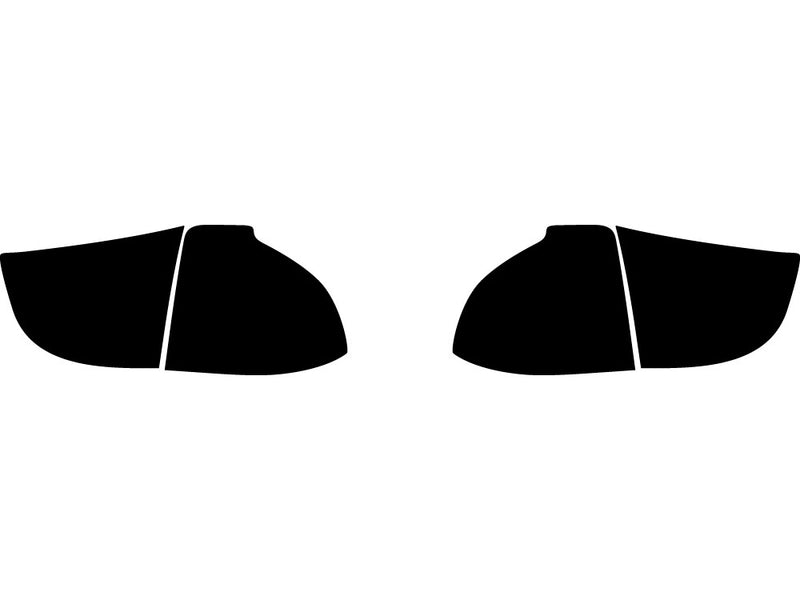 niro Precut Tail Light Tint Diagram