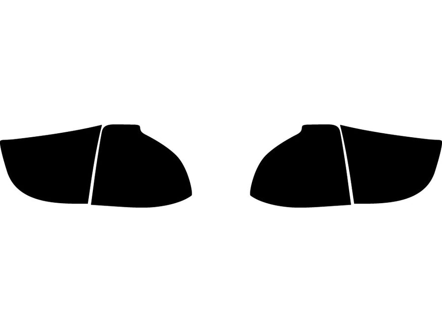 niro Precut Tail Light Tint Diagram