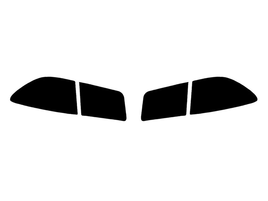 optima Precut Tail Light Tint Diagram