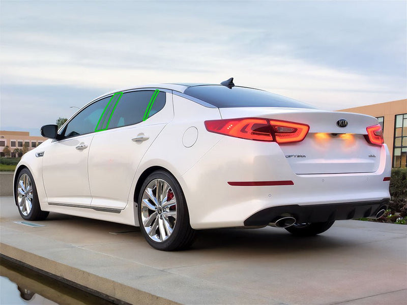 kia optima 2011-2015 Pillar Post Trim Installation Location