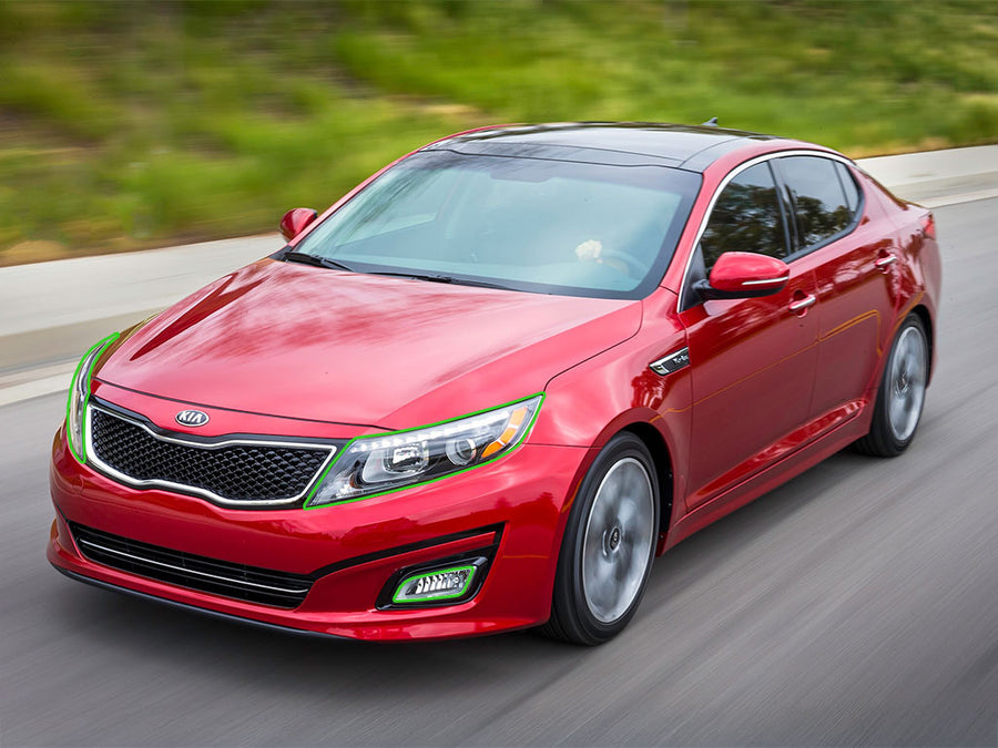 kia optima 2011-2015 Headlight Protection Installation Location