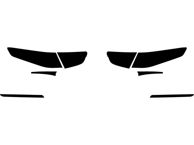 optima Precut Tail Light Tint Diagram