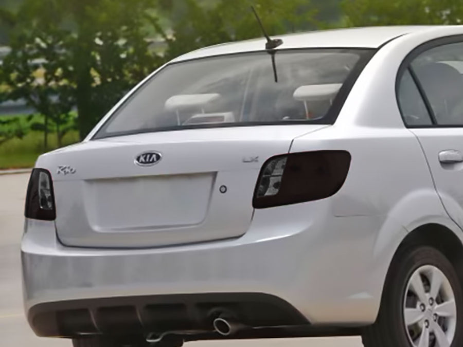 Rtint™ Kia Rio 2006-2011 Tail Light Tint (Sedan)