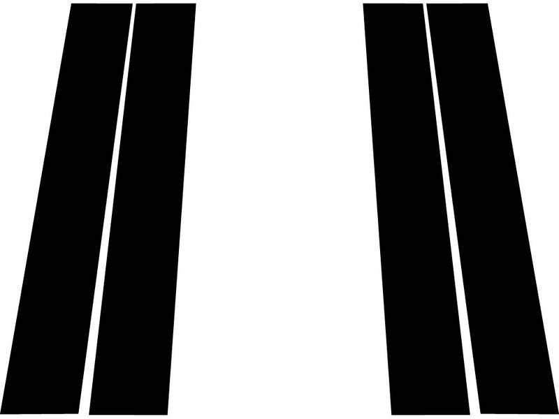 kia sedona 2014-2021 Carbon Fiber Pillar Trim Diagram