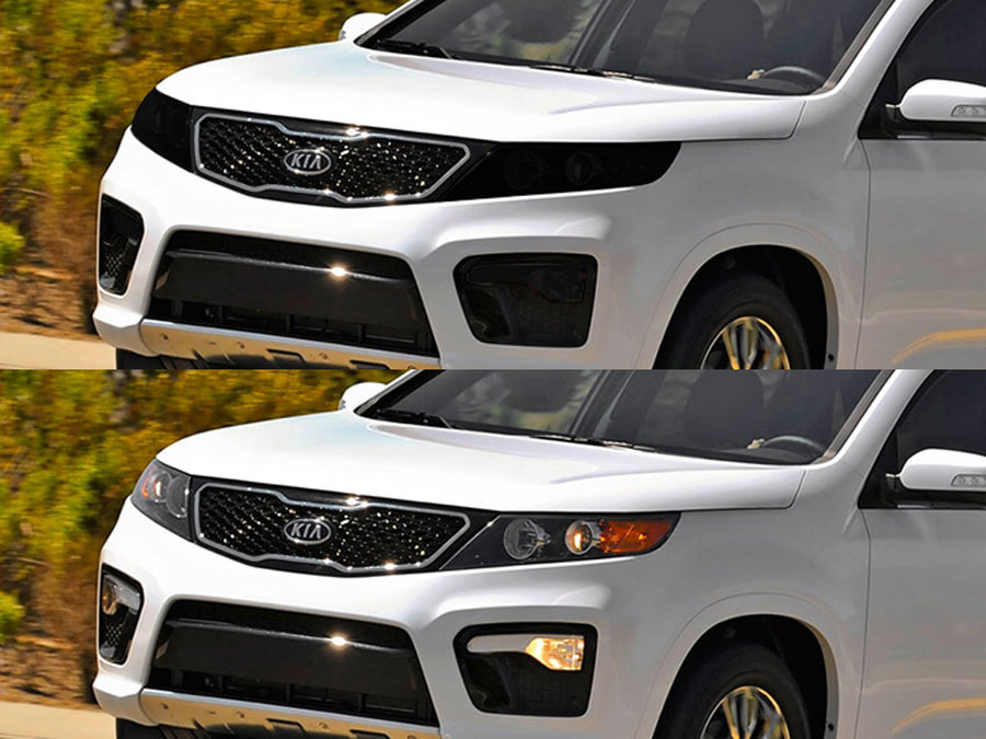kia sorento 2011-2013 Headlight Tint Appearance