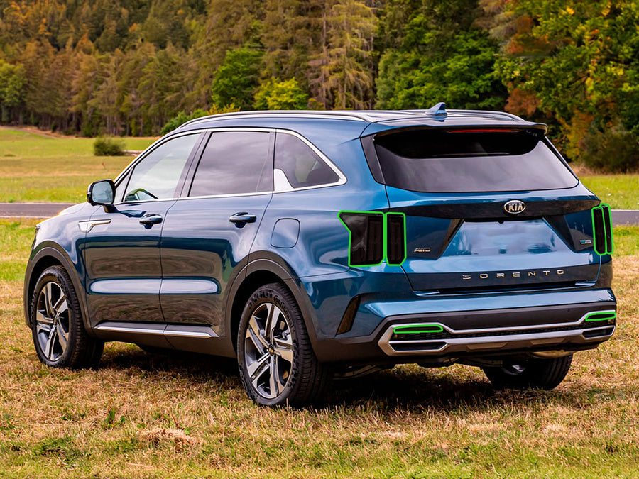 sorento Tail Light Tint Installation Points