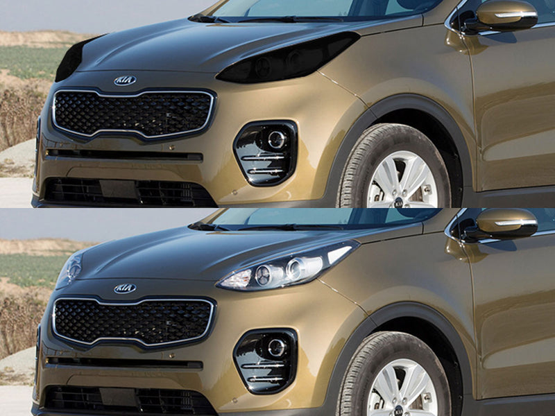 kia sportage 2011-2016 Headlight Tint Appearance