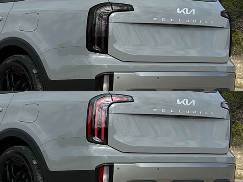 telluride Before and After Smoked Taillights