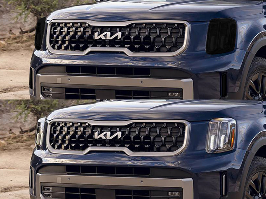 kia telluride 2020-2025 Headlight Tint Appearance