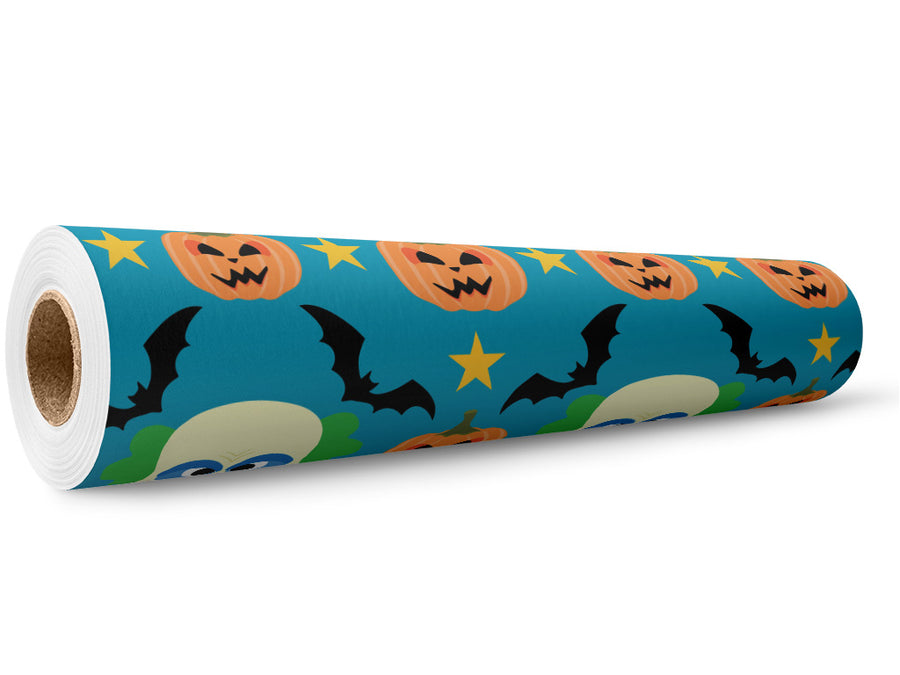Killer Clowns Halloween Wrap Film Wholesale Roll~Rwraps Series 914 Digitally Printed Vinyl Roll~5