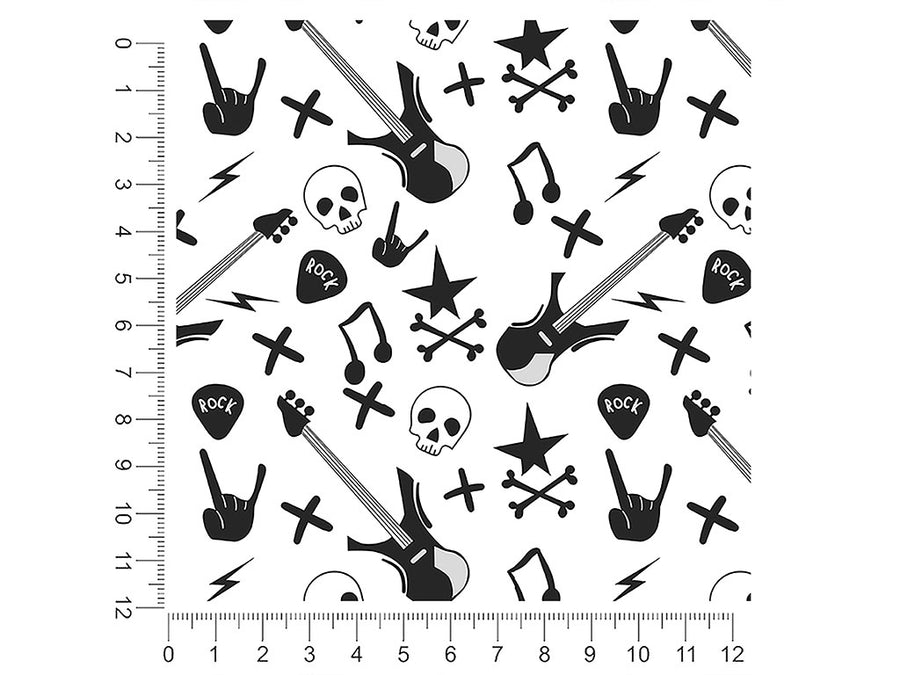 killer guitar music 1ft x 1ft Craft Sheets