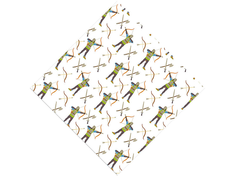 Knight Training Fantasy Vinyl Wrap Pattern