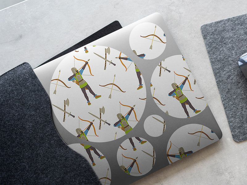 knight training fantasy DIY Laptop Stickers