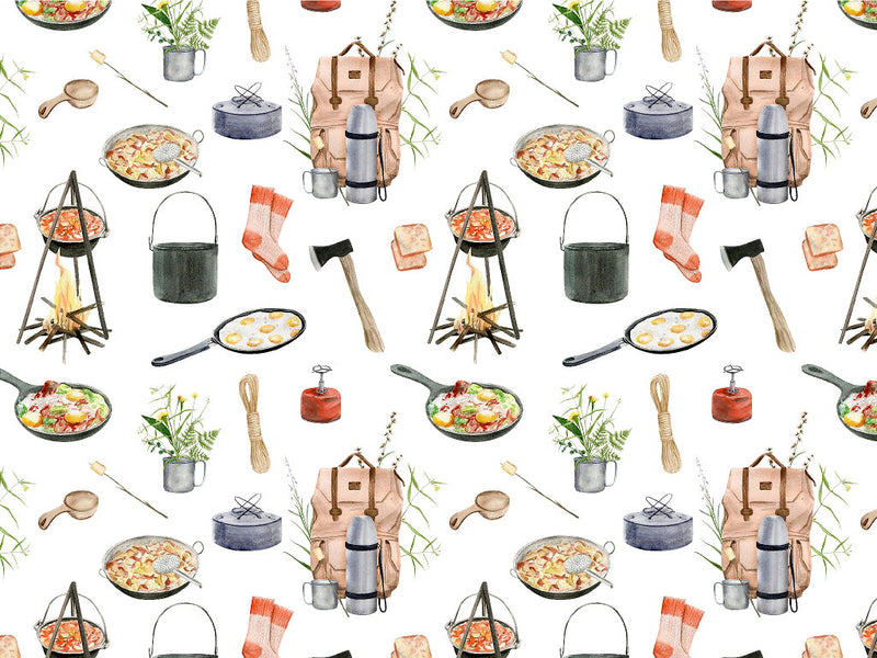 KOA Living Camping Vinyl Wrap Pattern~Rwraps Series 914 Digitally Printed Vinyl Wrap~0