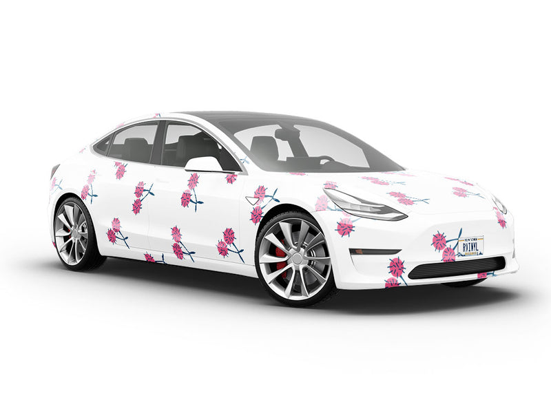 Kwai Mai Pink Fruit Vehicle Vinyl Wrap