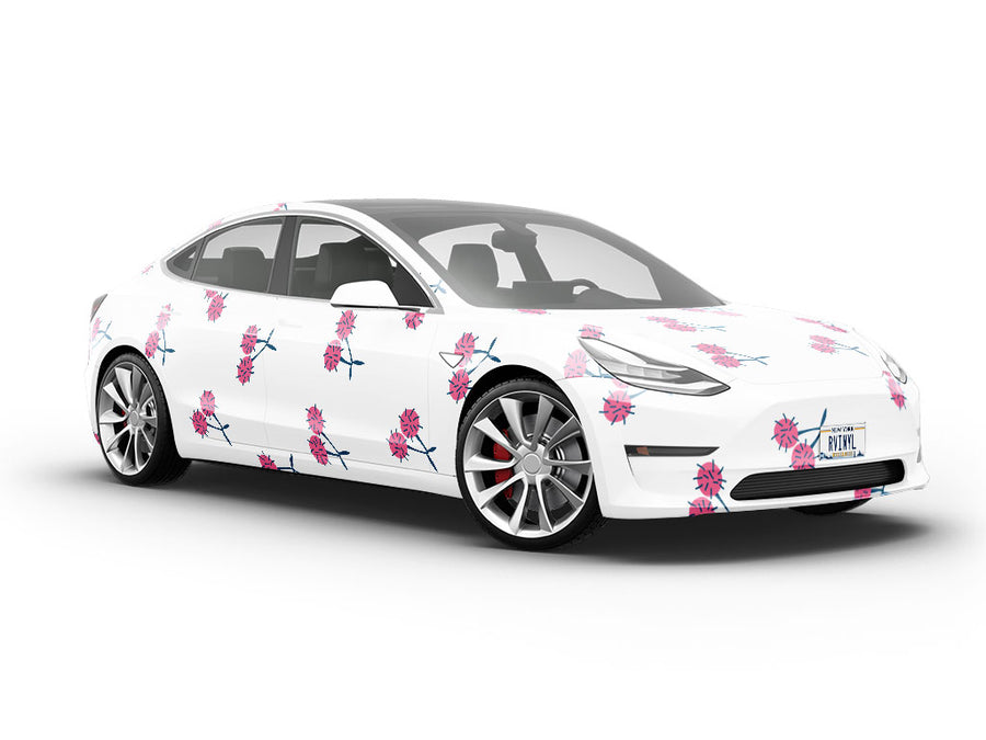 Kwai Mai Pink Fruit Vehicle Vinyl Wrap