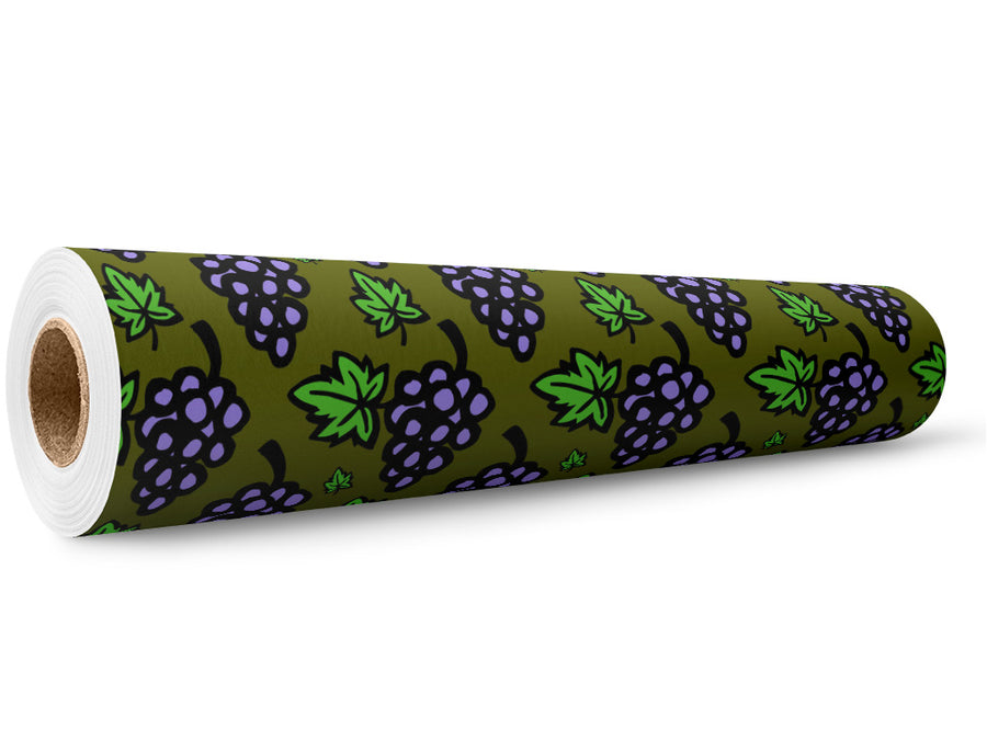 Kyoho Crunch Fruit Wrap Film Wholesale Roll~Rwraps Series 914 Digitally Printed Vinyl Roll~5