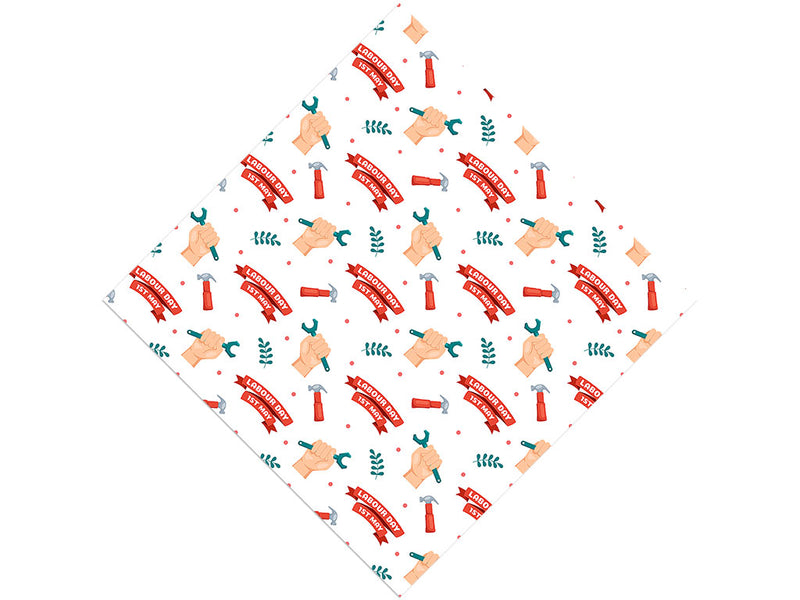 Labor Day Americana Vinyl Wrap Pattern