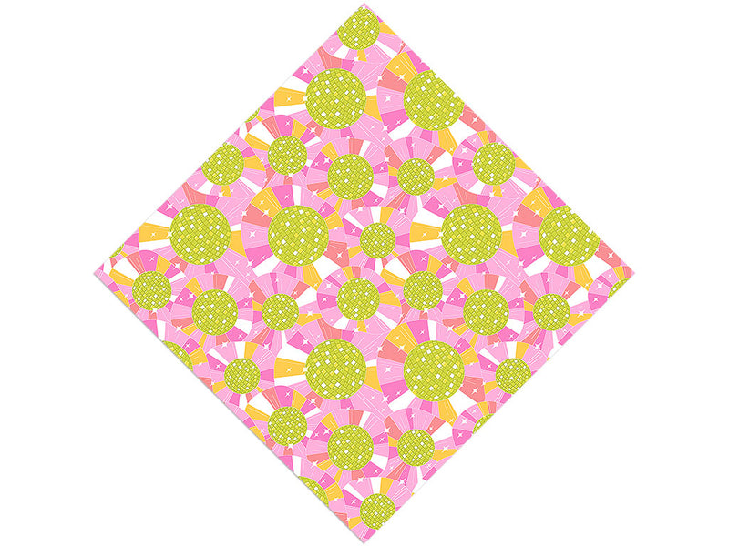Ladies Disco Mosaic Vinyl Wrap Pattern