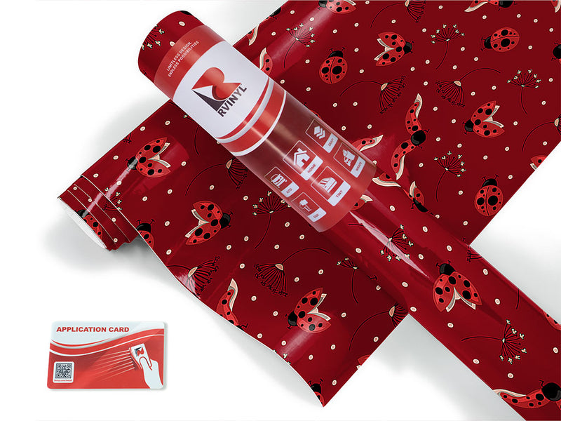 ladies in red bug Craft Vinyl Roll