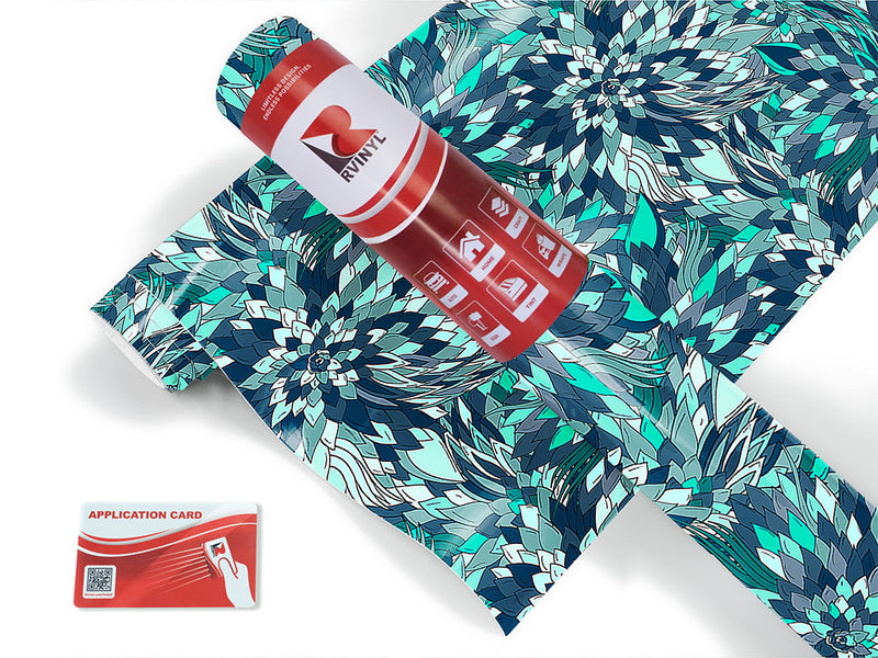 lady saso floral Craft Vinyl Roll