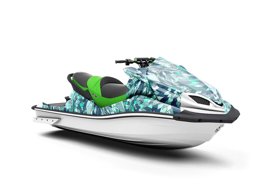 Lady Saso Floral Jet Ski Vinyl Customized Wrap